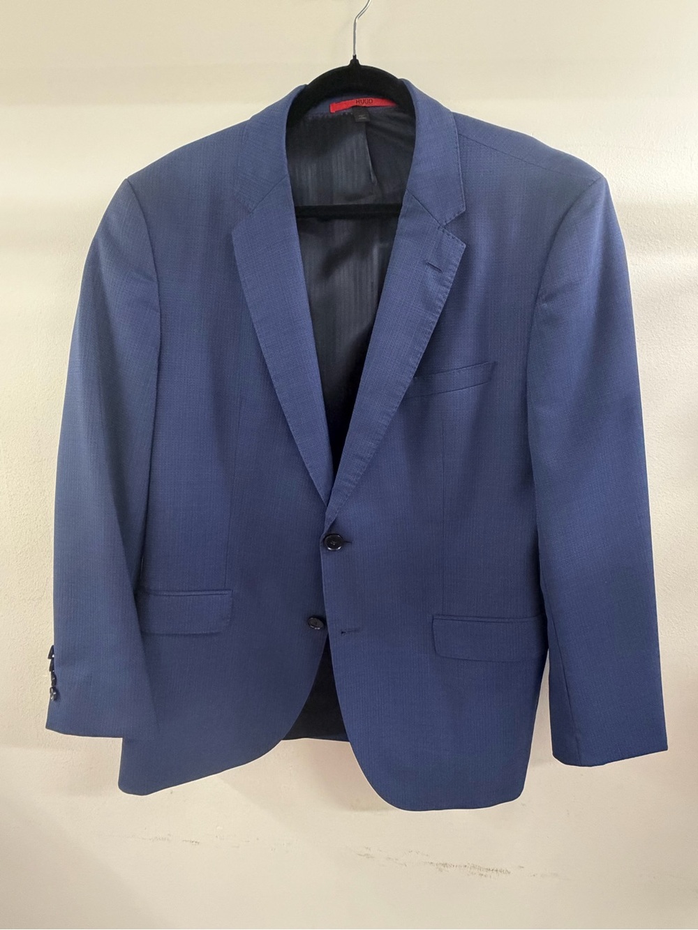 Hugo Boss Dark Blue Two-Button Sport Coat